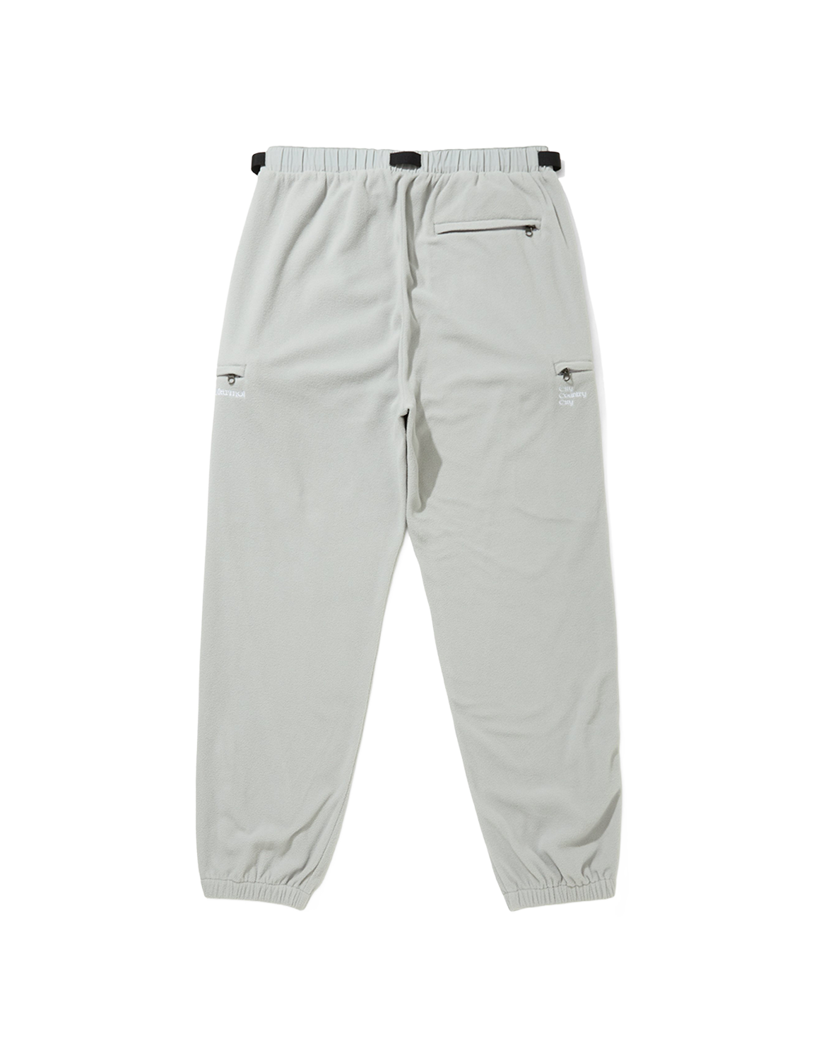 CITY COUNTRY CITY(シティ・カントリー・シティ) 2026FW × Marmot POLARTEC FLEECE PANTS フリースパンツ グレー バック
