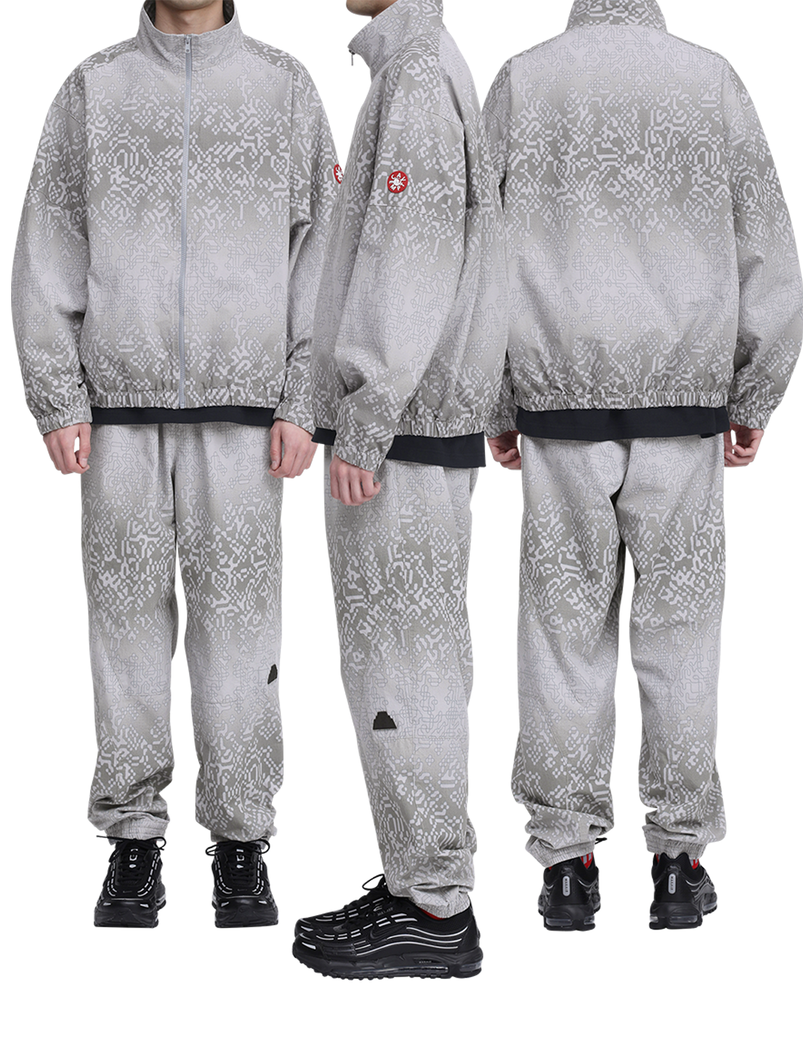 PANELED DIGI7 ZIP JACKET