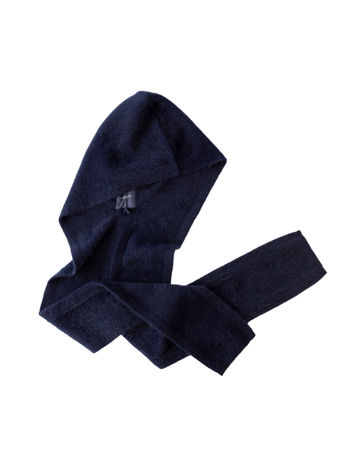 FOX CASHMERE HOODED STOLE