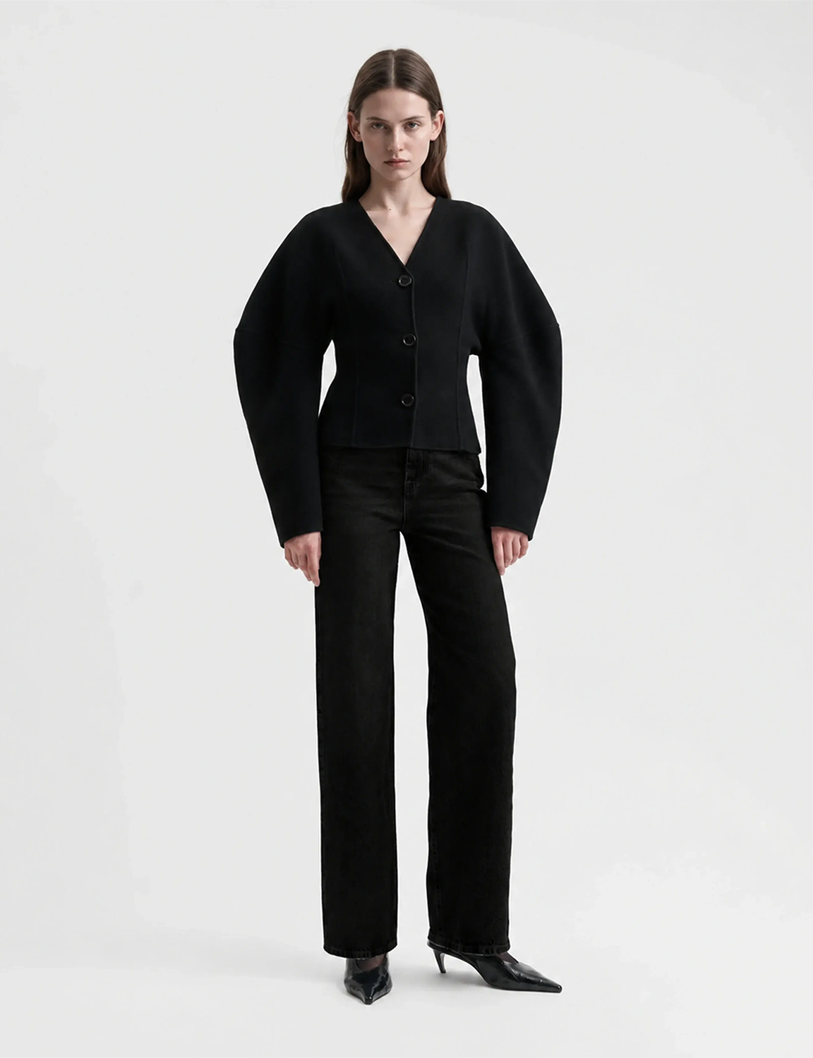 Shaped Cardigan Jacket