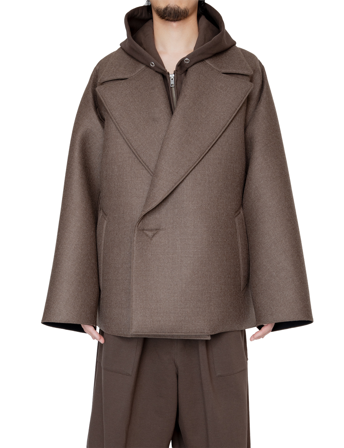 LOFTED ULSTER SHORT COAT