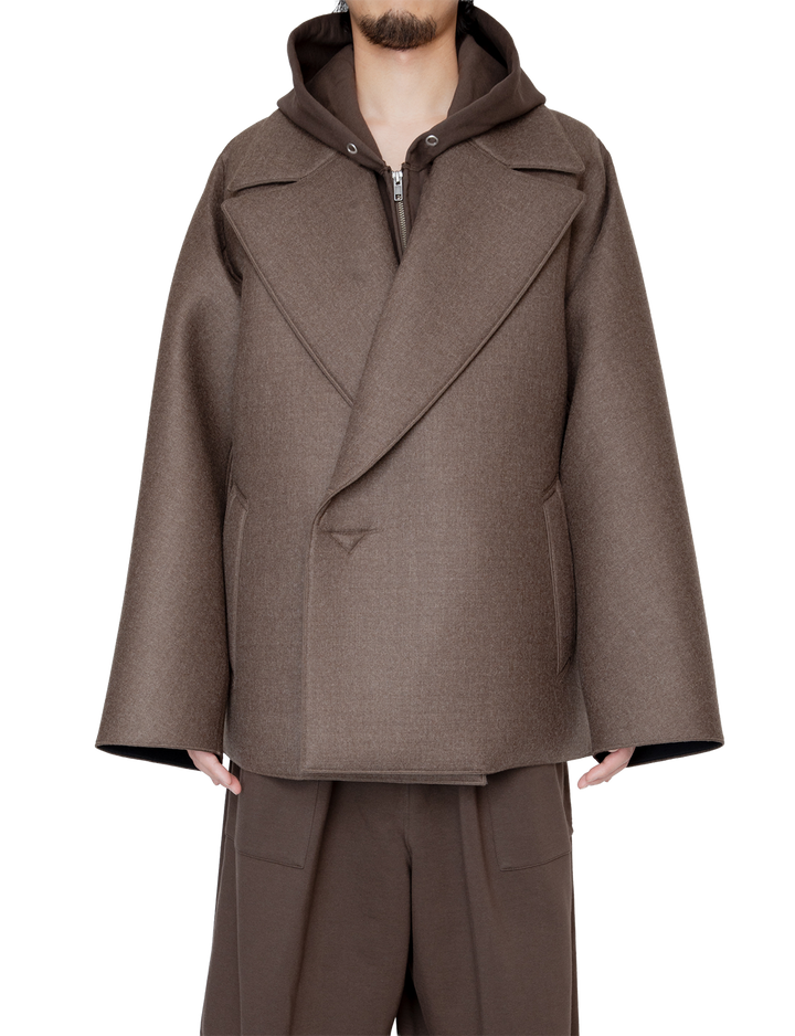 LOFTED ULSTER SHORT COAT