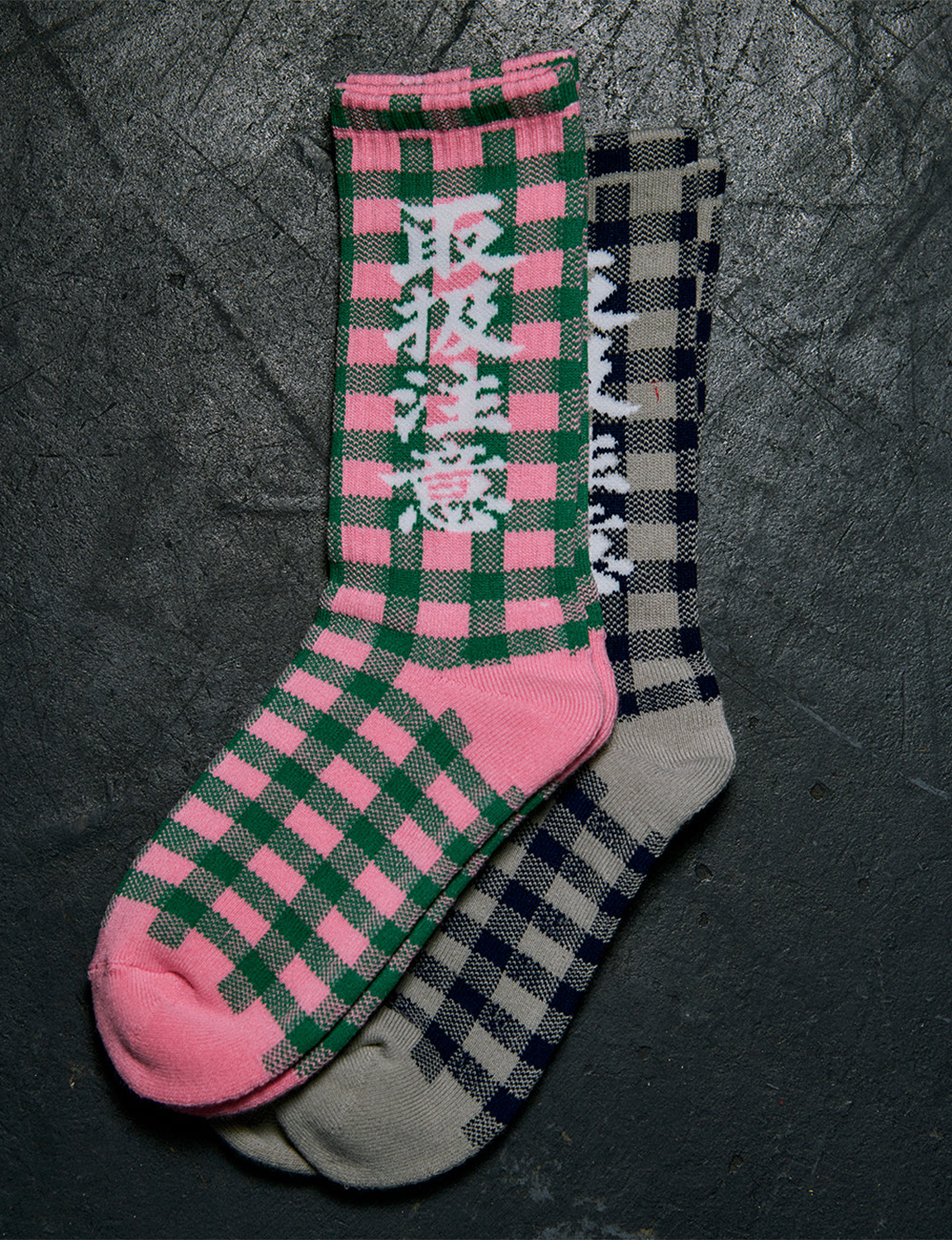 CHECKED HWC SOCKS