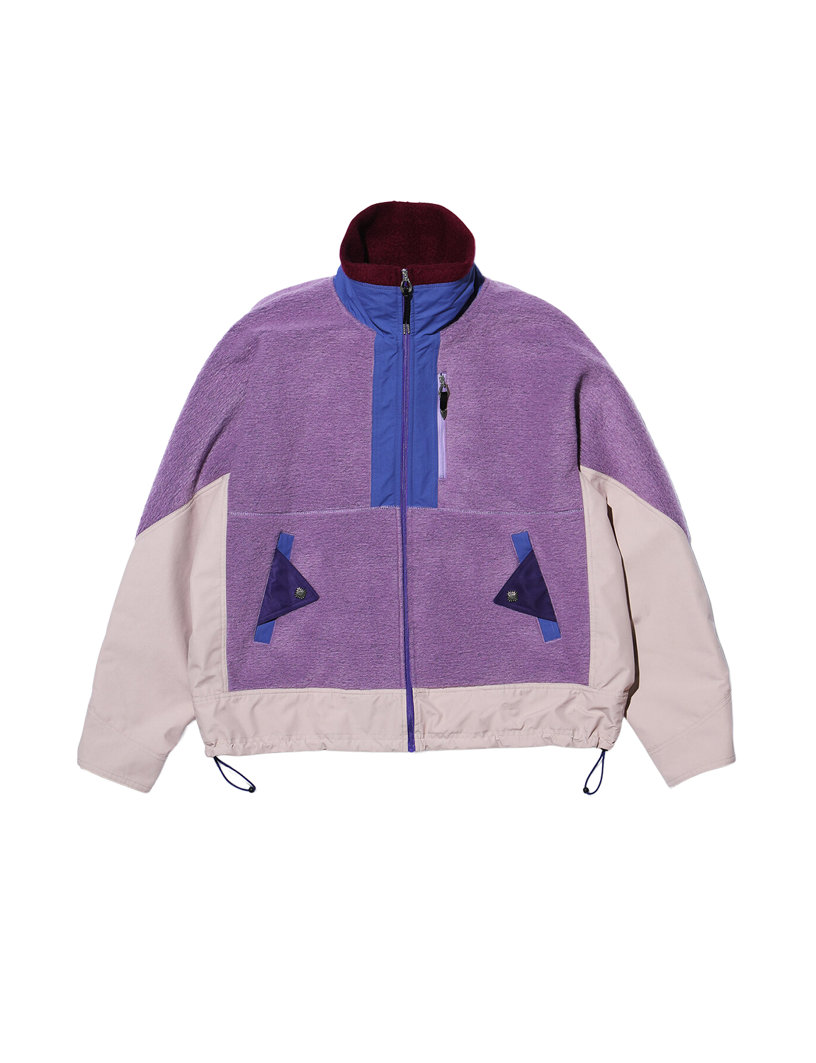 WOOL JERSEY BLOUSON