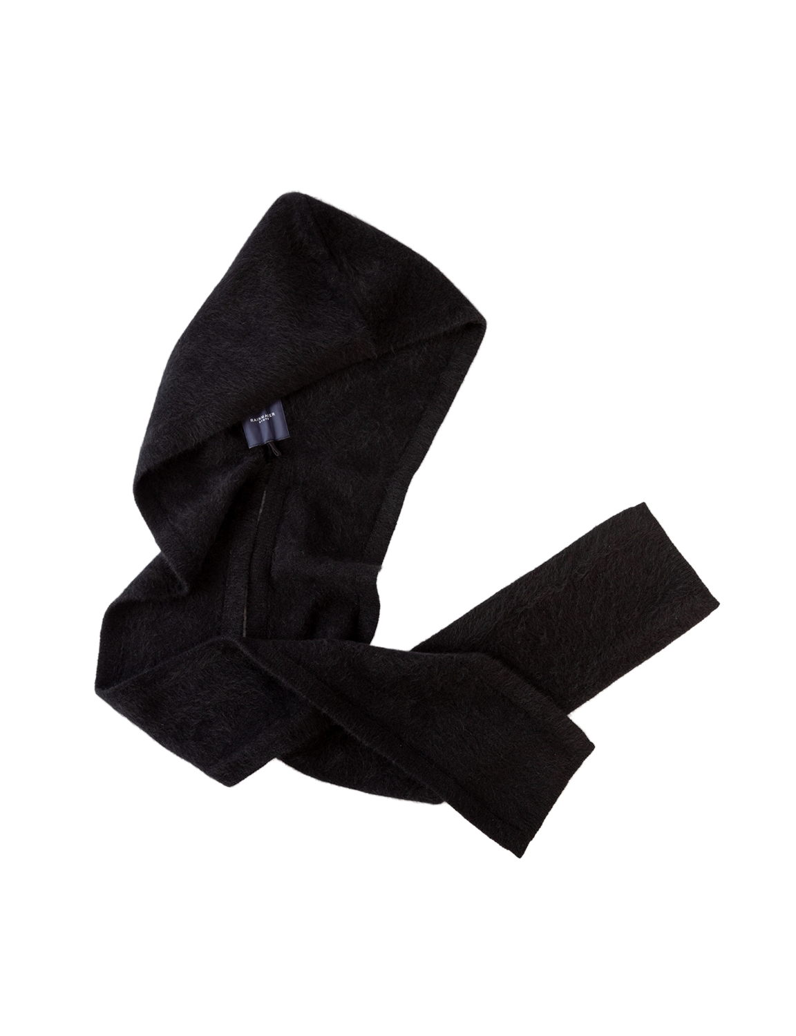 FOX CASHMERE HOODED STOLE