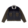 PHINGERIN(フィンガリン) 2026FW PG1 KNIT ニットジャケット マルチカーキ フロント