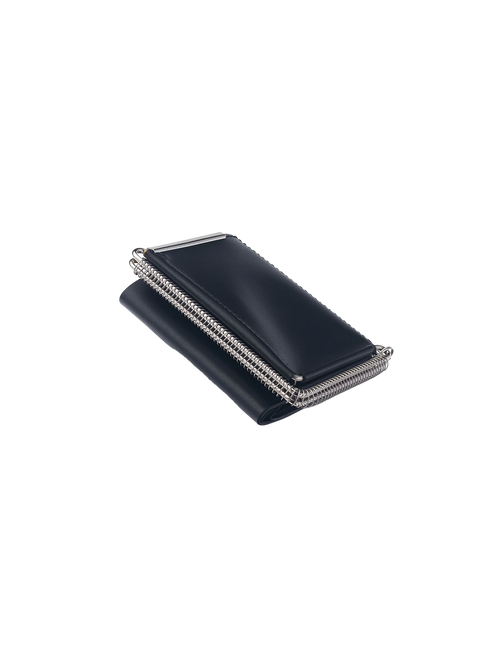 COIL SPRING TRIFOLD WALLET