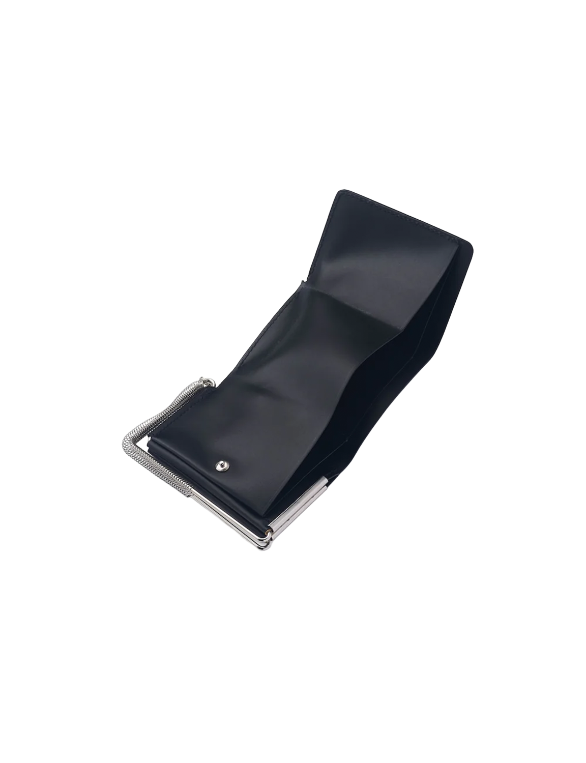 COIL SPRING TRIFOLD WALLET