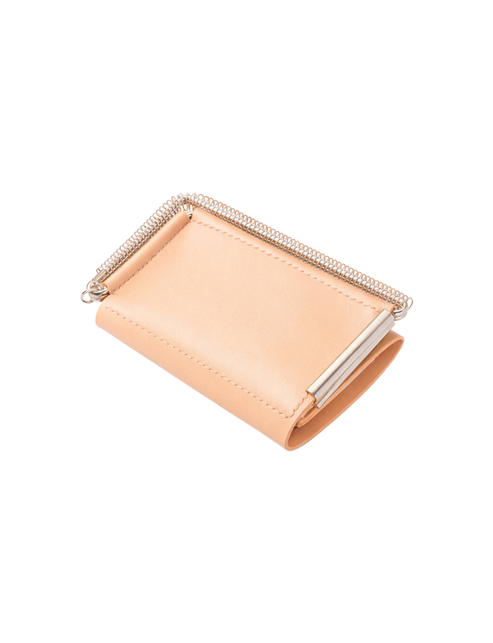 COIL SPRING TRIFOLD WALLET