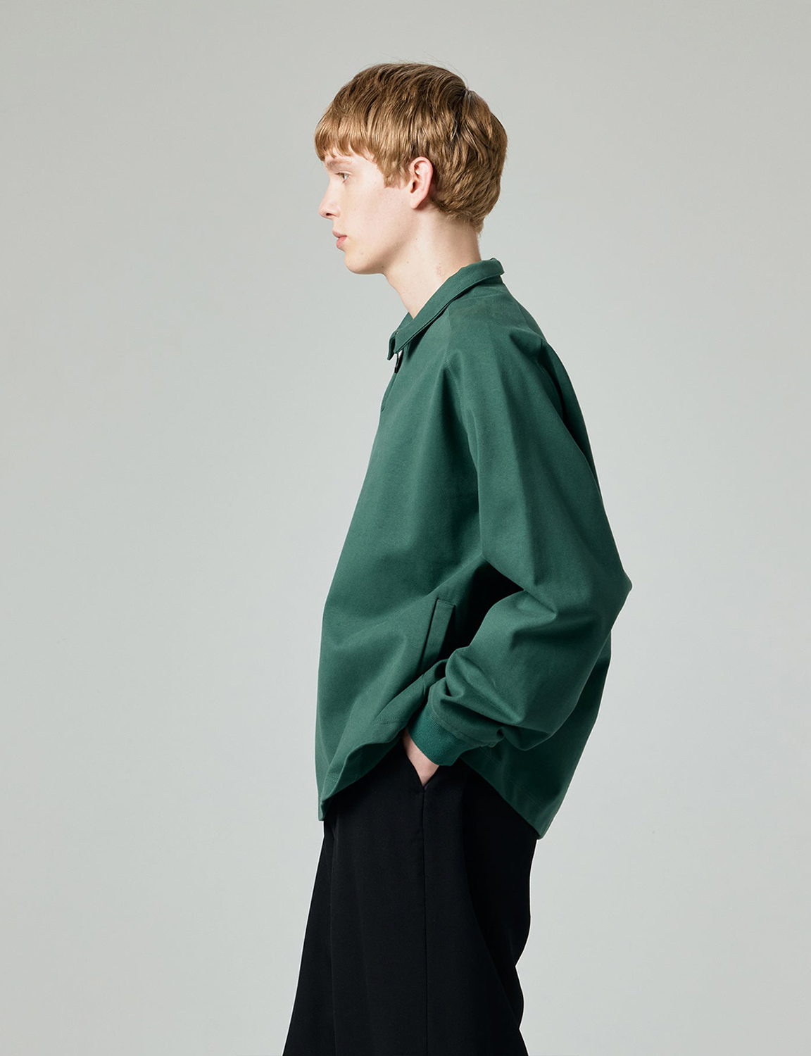 AERO STILL HALF ZIP SWEAT SHIRT
