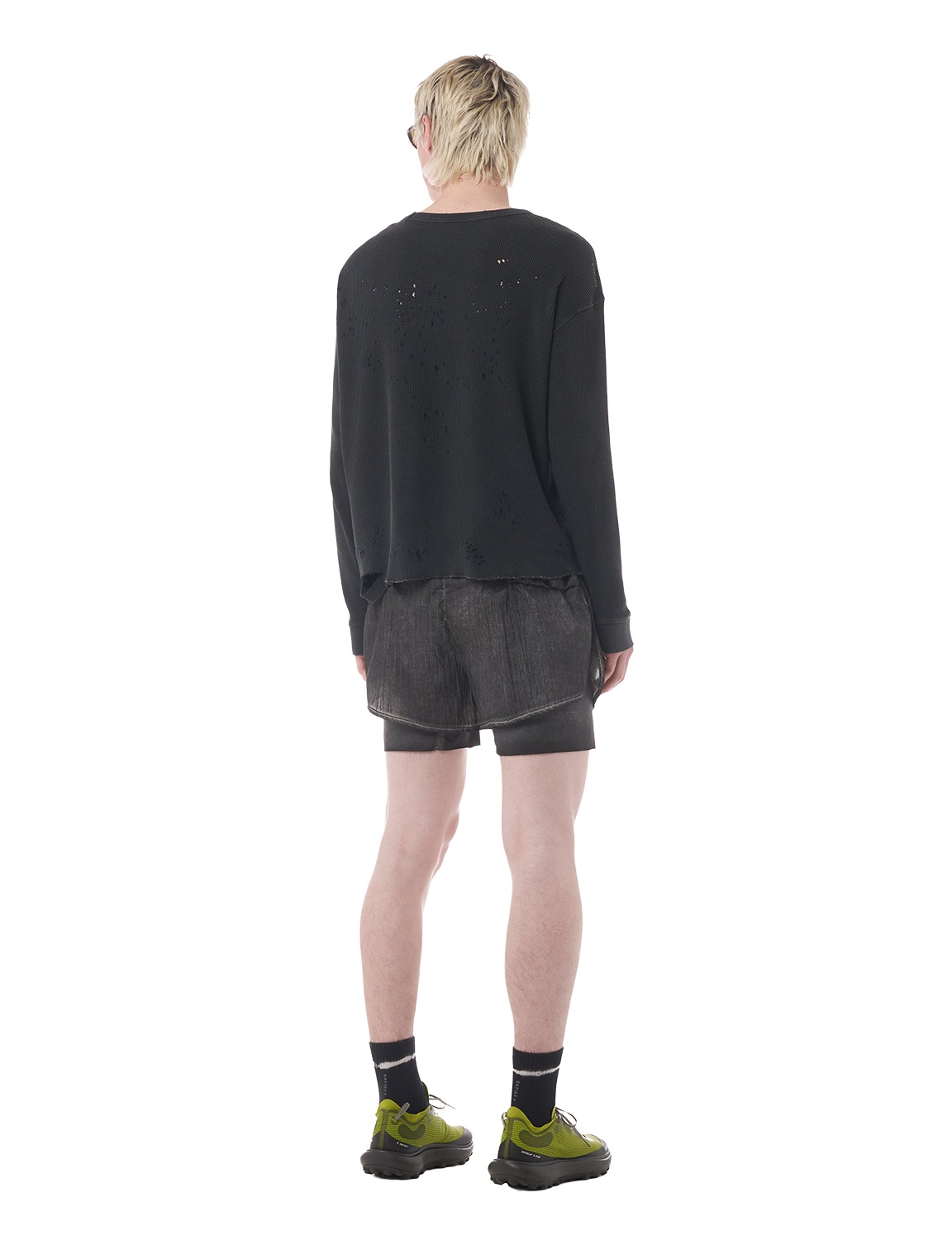 SATISFY MothTech™ Waffle Long Tee (image 5)