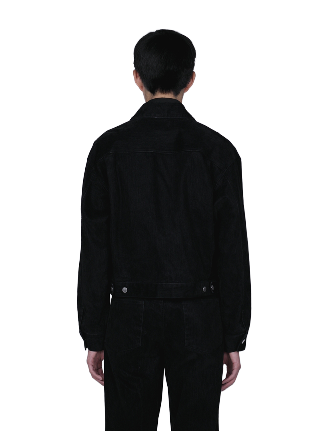 Flocked Denim Jacket