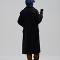 BED j.w. FORD(ベッドフォード) 2026FW From Paris ウールロングコート ブラック バック