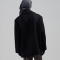 BED j.w. FORD(ベッドフォード) 2026FW Box ダブルブレストウールジャケット ブラック バック