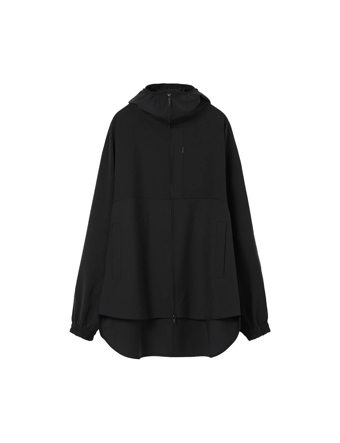 Hooded Shirt Blouson