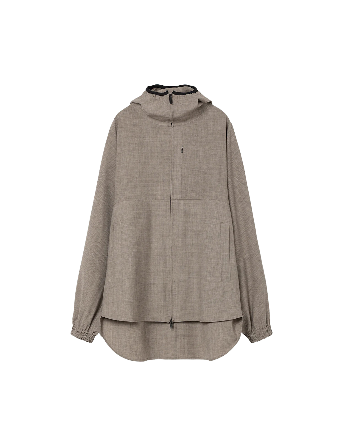 Hooded Shirt Blouson