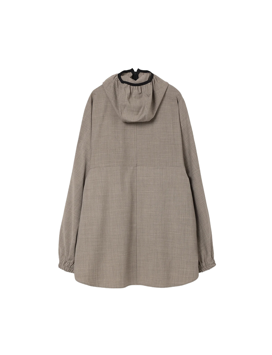 Hooded Shirt Blouson