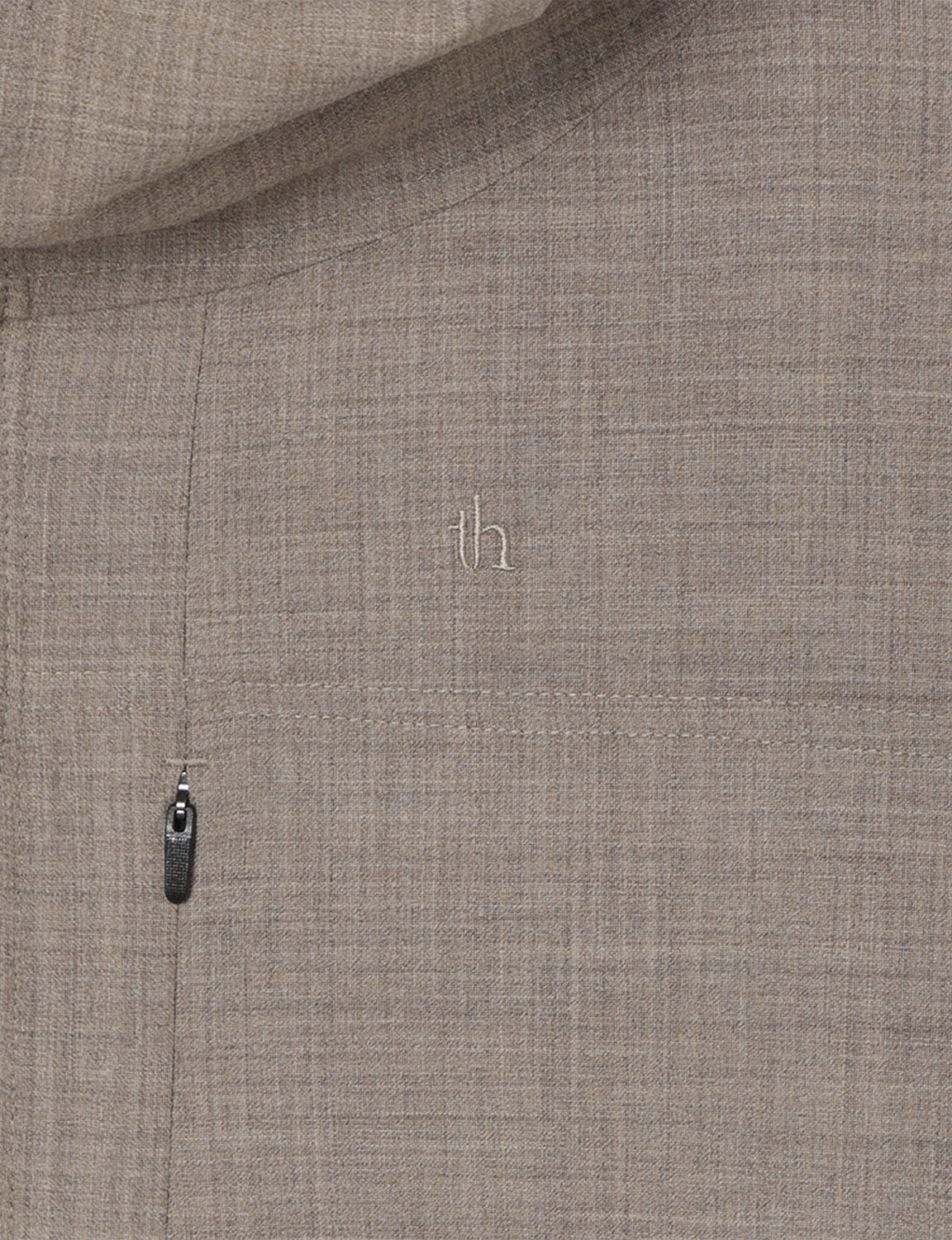 Hooded Shirt Blouson