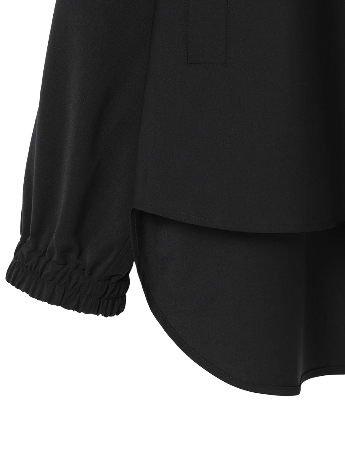 Hooded Shirt Blouson