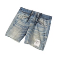 SATISFY(サティスファイ) 2026FW AmbientWarp™ 5" Unlined Shorts ランニングショーツ デジタルデニム 斜め前