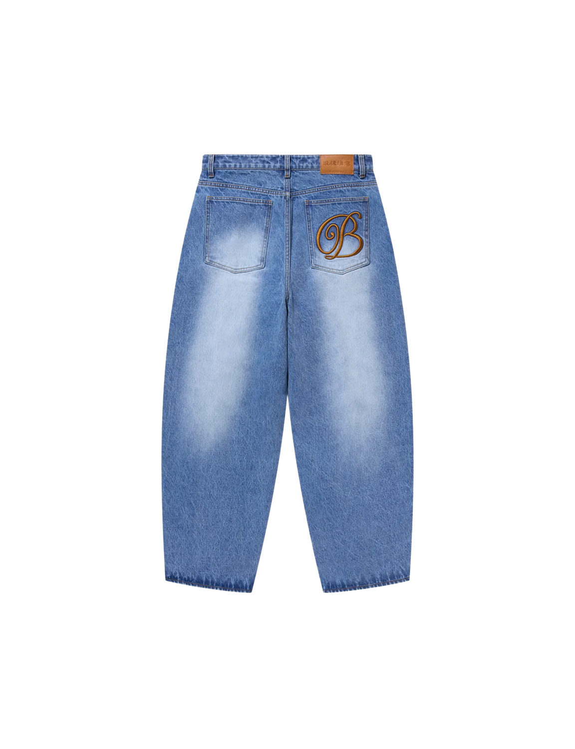 BlackEyePatch B EMBLEM EXTRA BAGGY JEANS