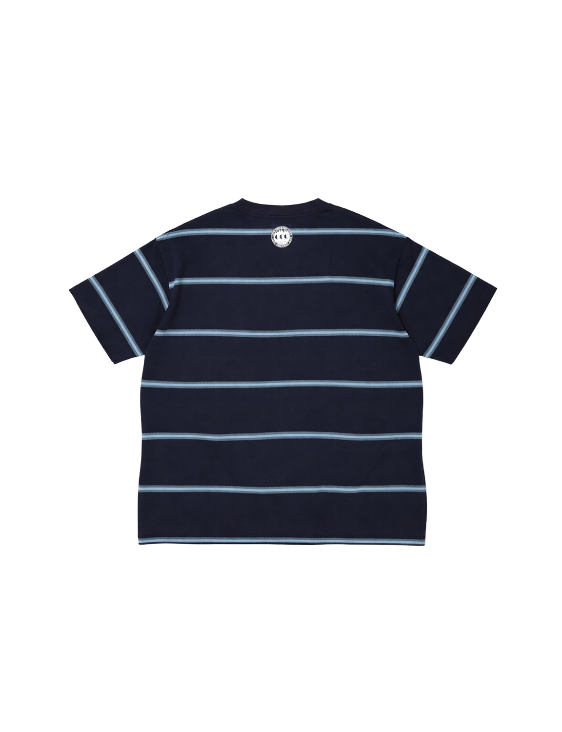 EMBROIDERD LOGO BORDER T-SHIRT