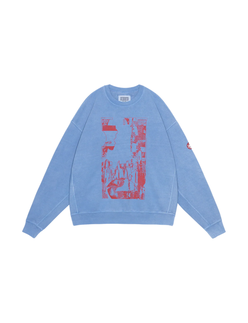 C.E - OVERDYE MD PLain Speech CREW NECK – Stactile