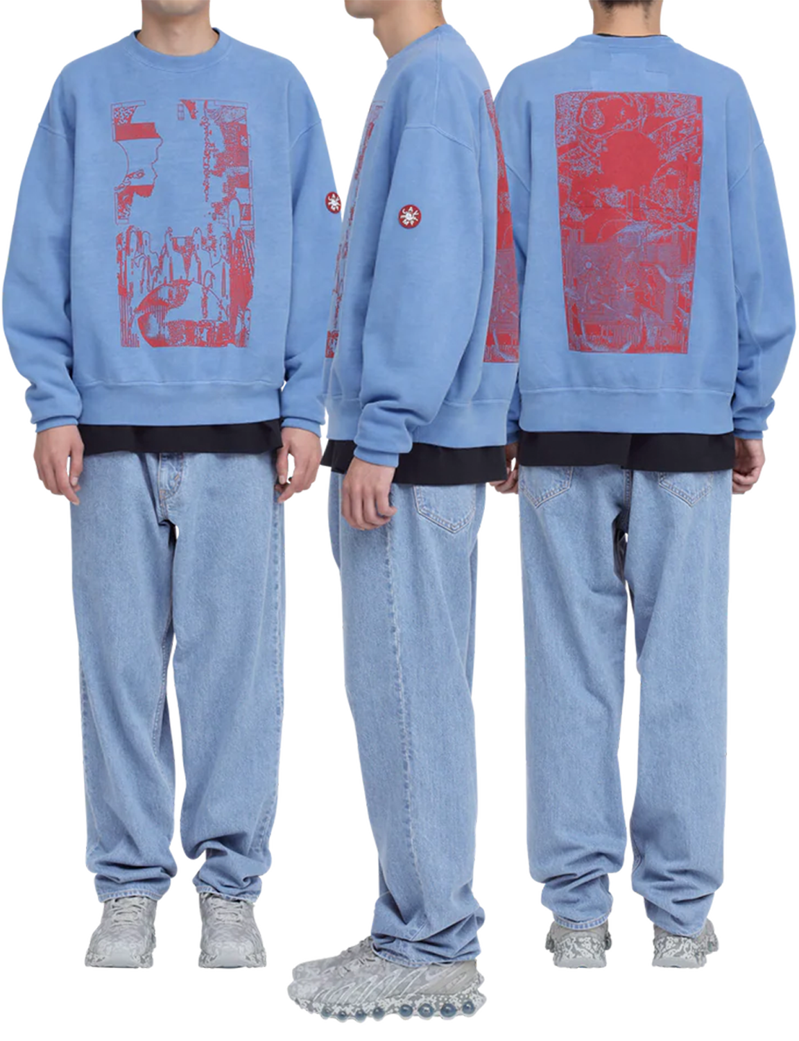 OVERDYE MD PLain Speech CREW NECK