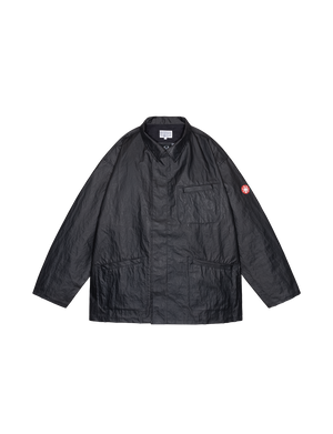 PU LAYER NYLON ZIP JACKET