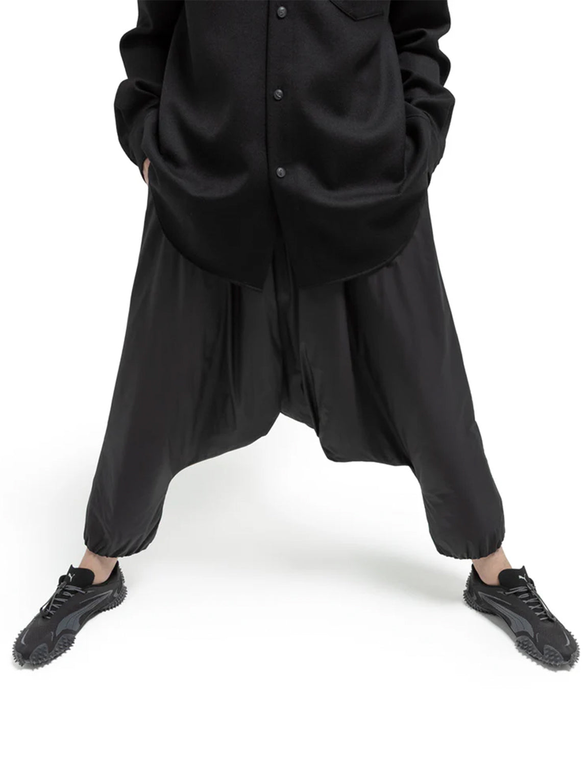 Padded Shalwar - Black 