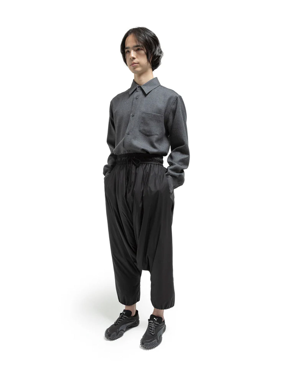 Padded Shalwar - Black 