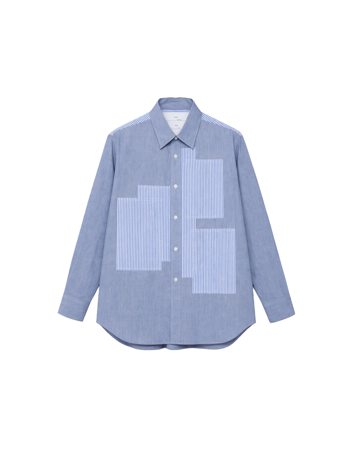 FUMITO GANRYU Patchwork pocket shirt