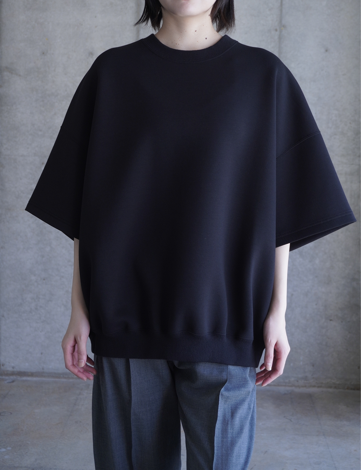 SWEAT H/S TOP