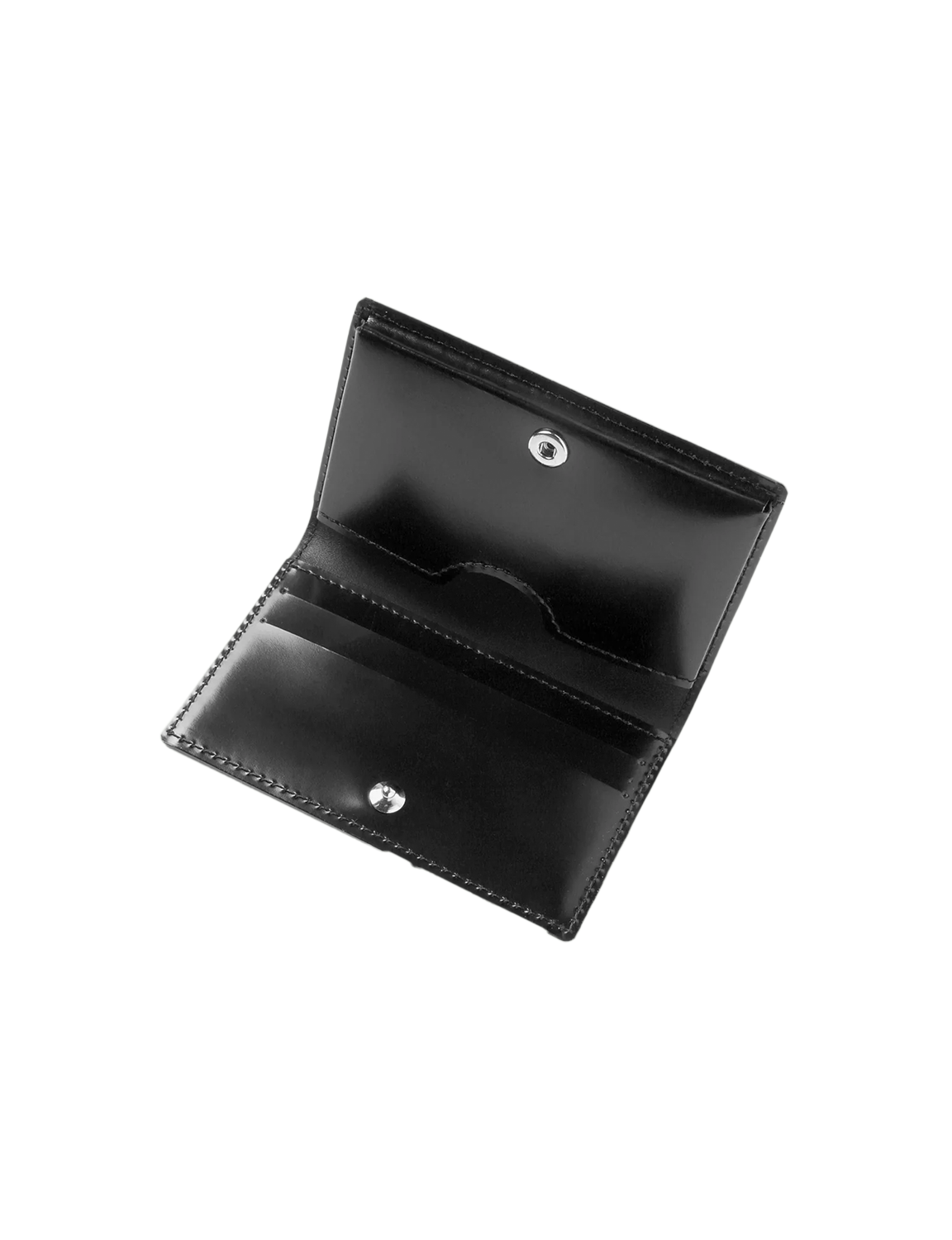 Card Case / black × silver 