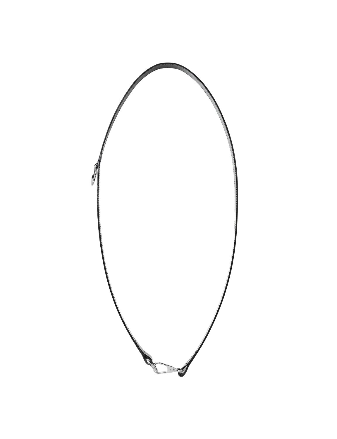 Shoulder Belt / black × silver 