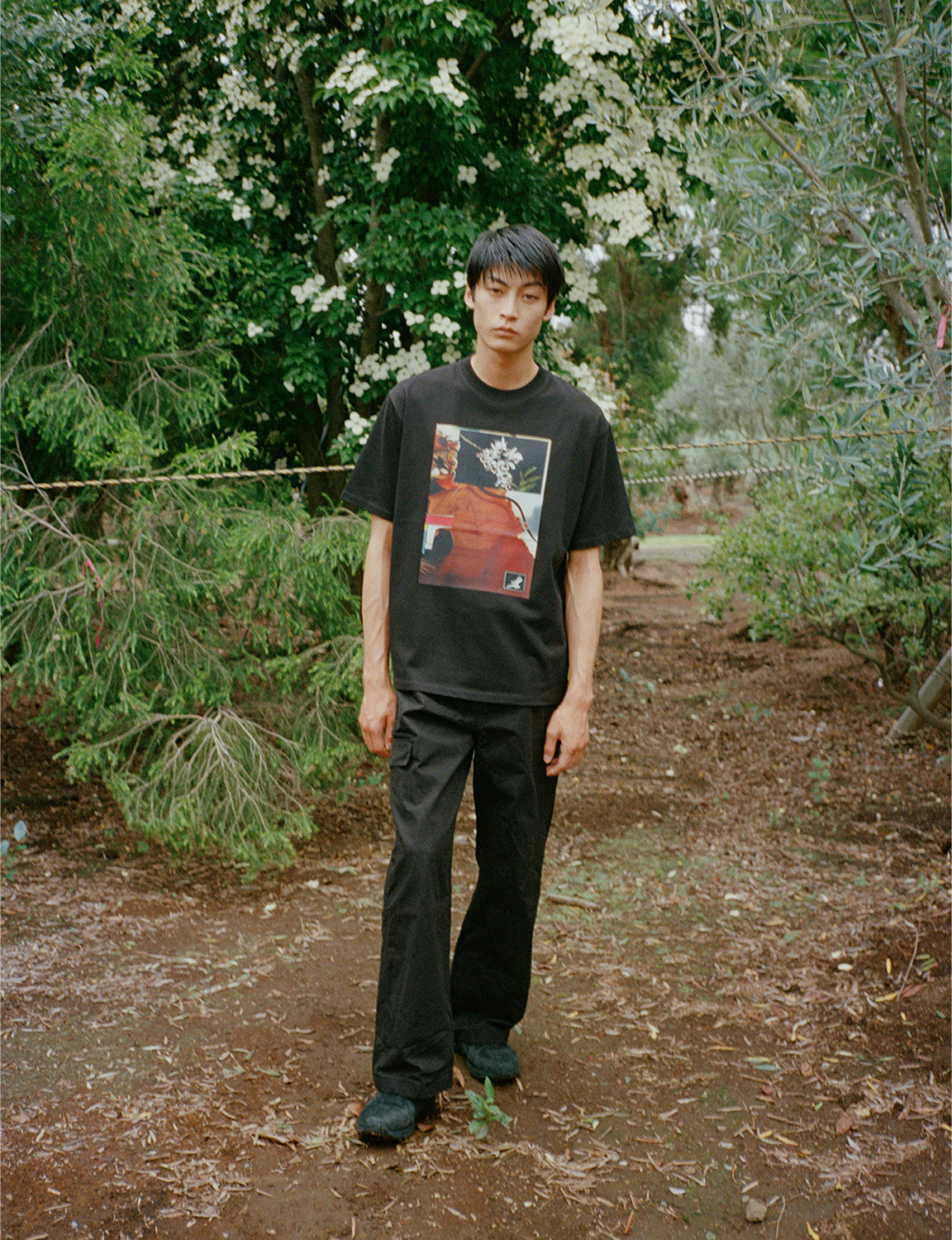 TOMOO GOKITA - 'NINJA LOVE FLOWERS' S/S TEE