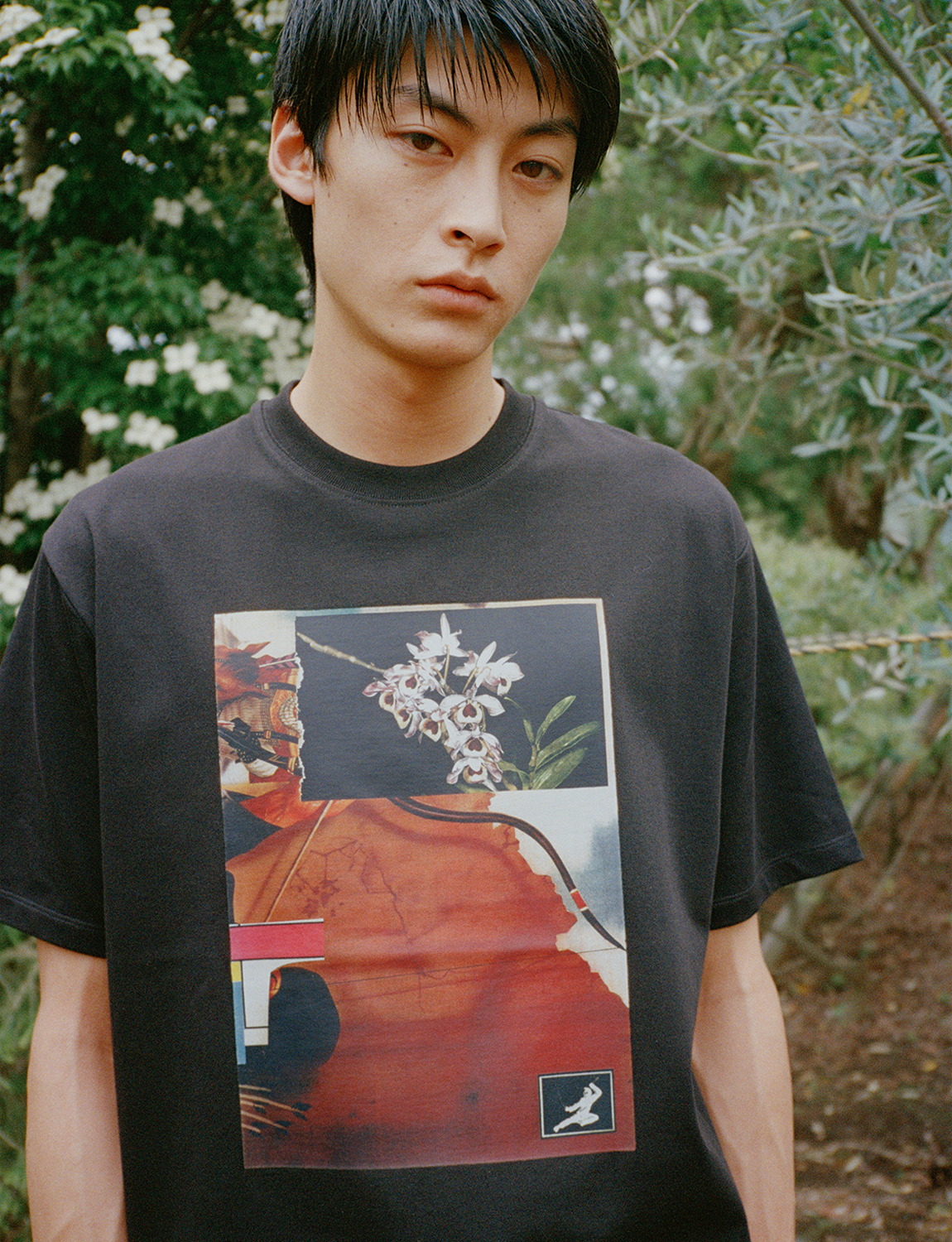TOMOO GOKITA - 'NINJA LOVE FLOWERS' S/S TEE