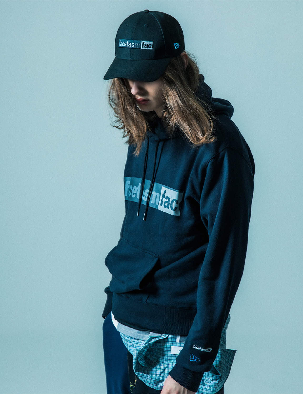 FACETASM×NEW ERA LOGO CAP