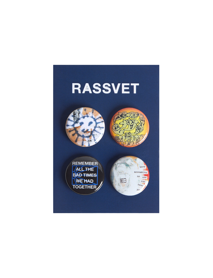 RASSVET(ラスベート) 2026SS 缶バッジ 通販
