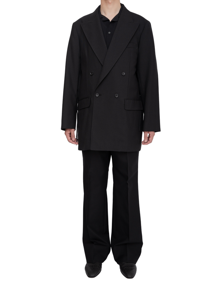 DOUBLE BREASTED LONG JACKET