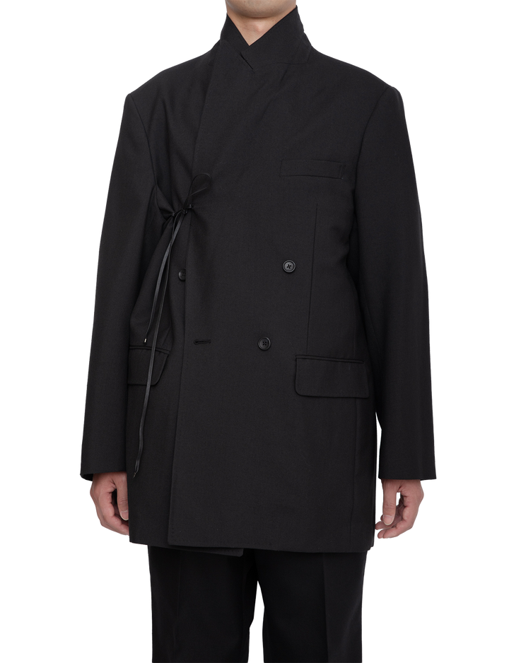 DOUBLE BREASTED LONG JACKET