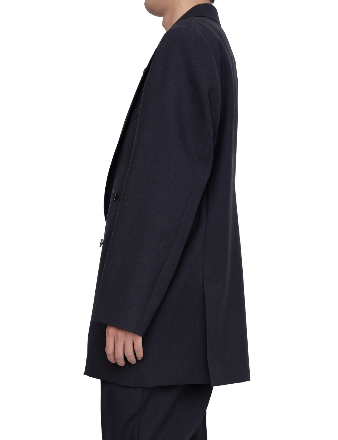 DOUBLE BREASTED LONG JACKET