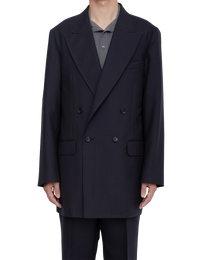 DOUBLE BREASTED LONG JACKET