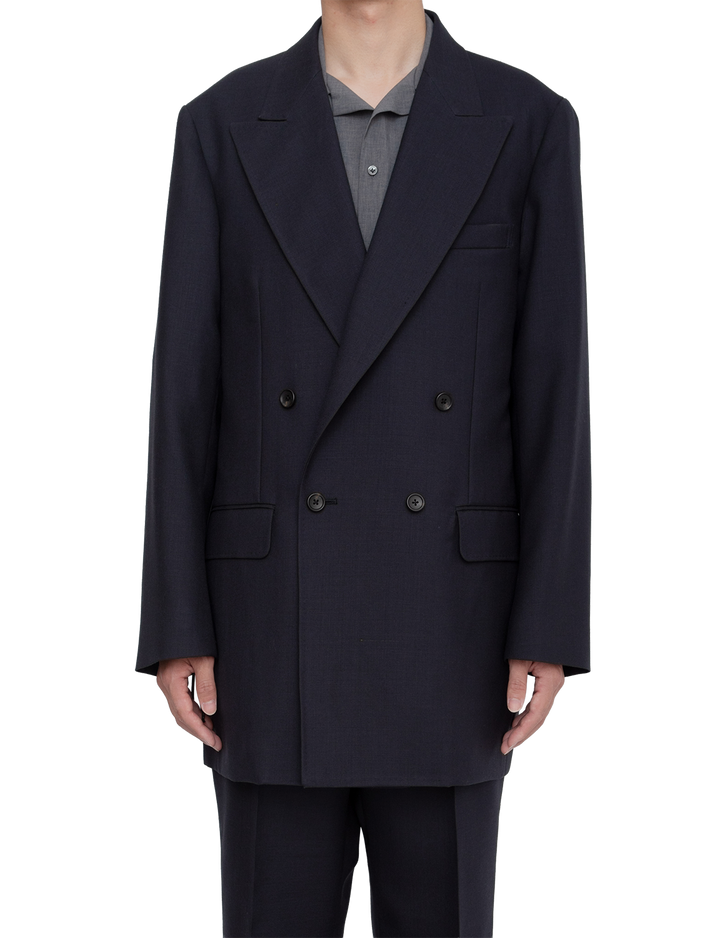 DOUBLE BREASTED LONG JACKET