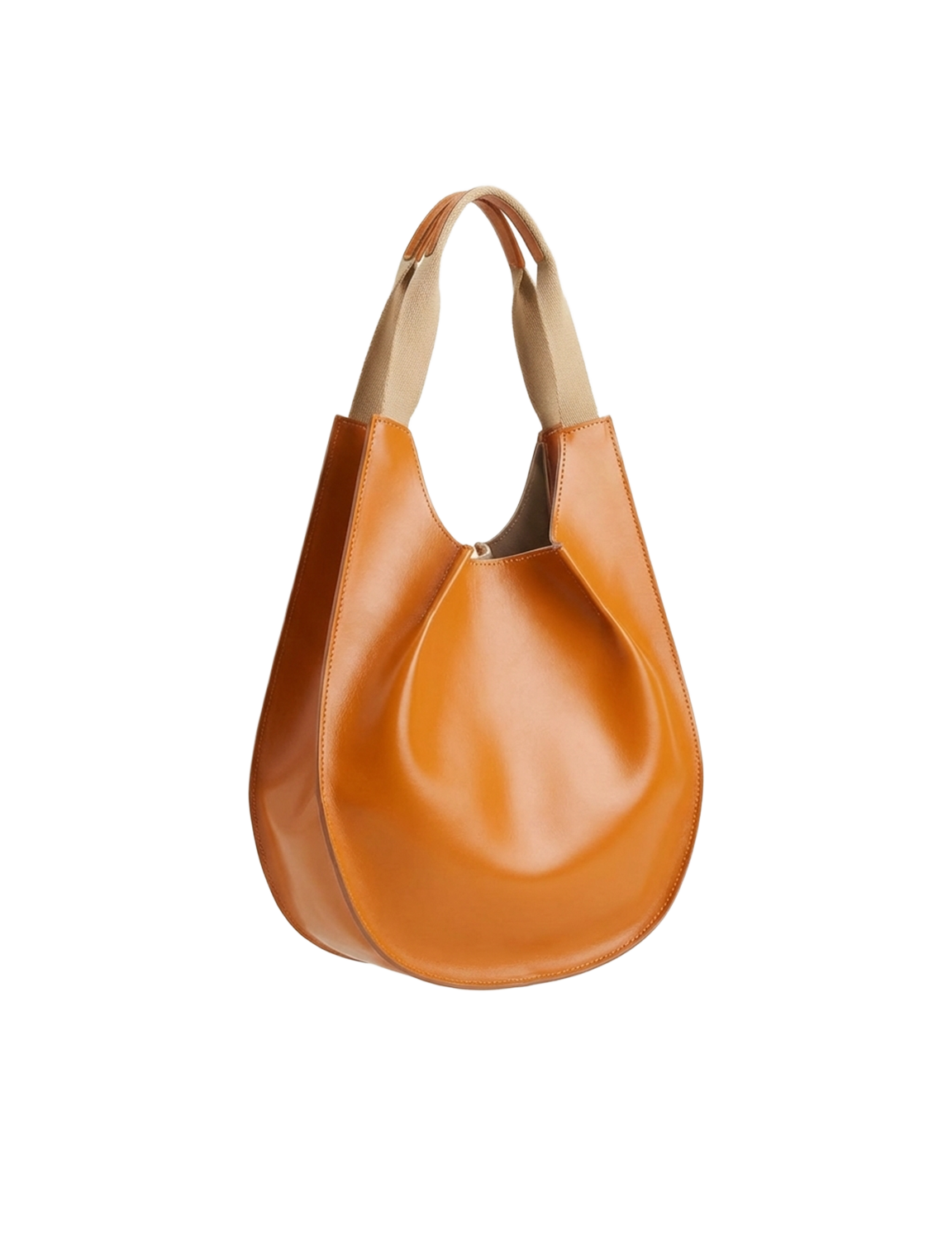 Rich I S. CircleI [Leather Handle Bag・Small]
