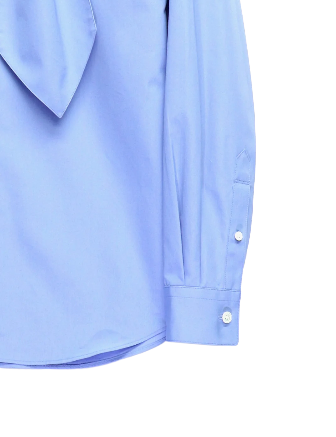 Ascot Tie Collar Shirt