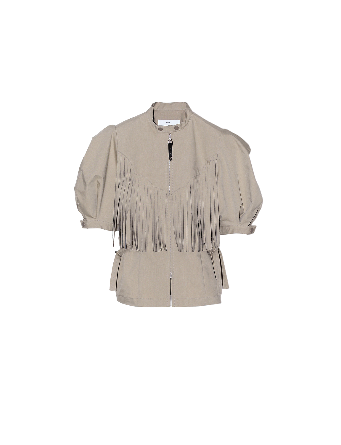 TOGA PULLA TWILL FRINGE BLOUSE