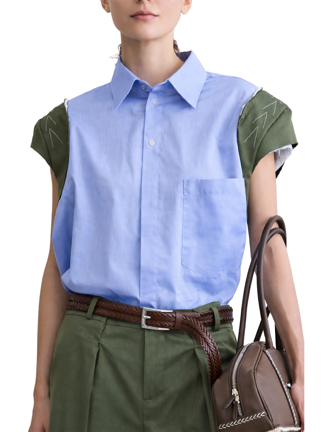 TAILORED SHOULDERS SHIRT