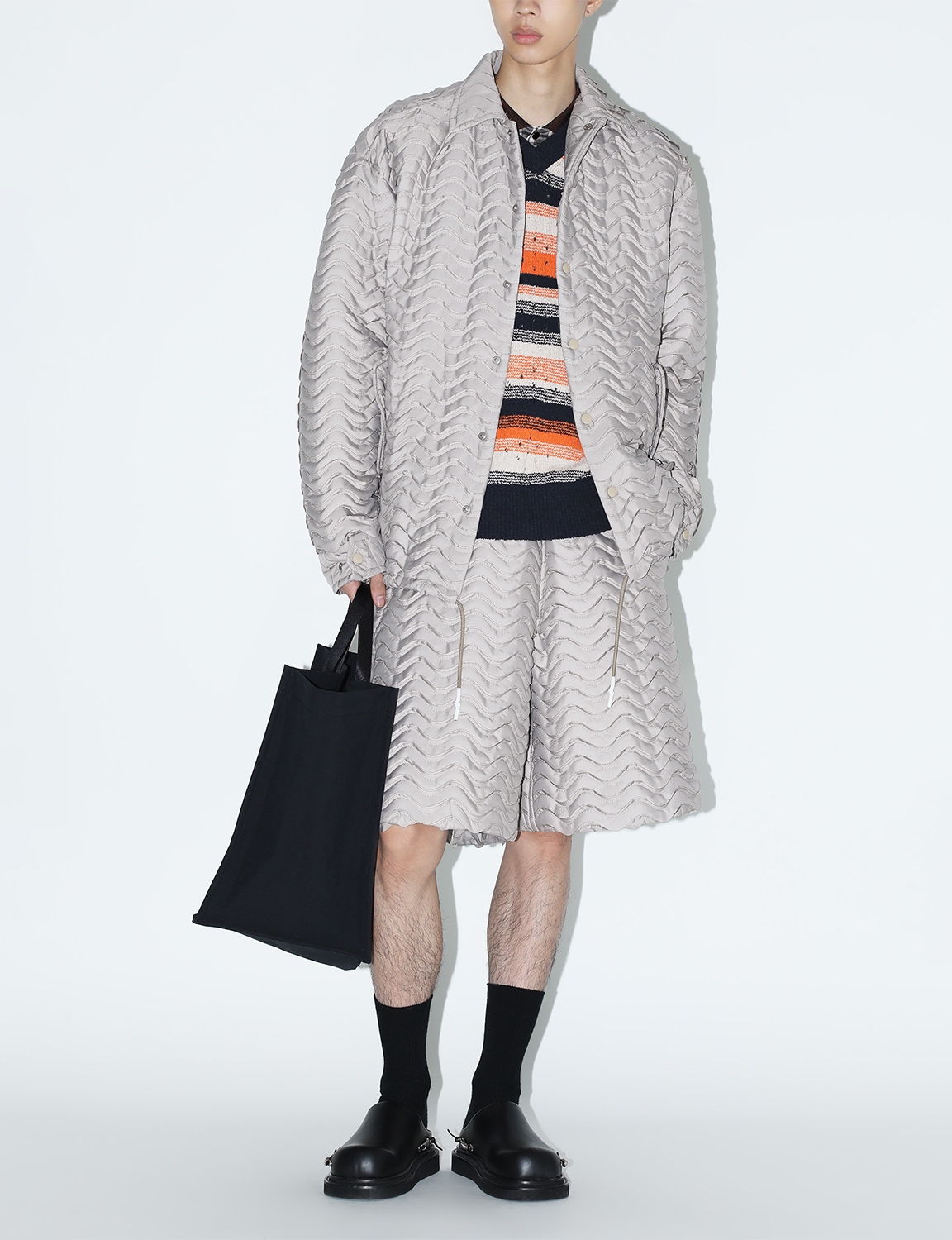 WAVE QUILTING BLOUSON
