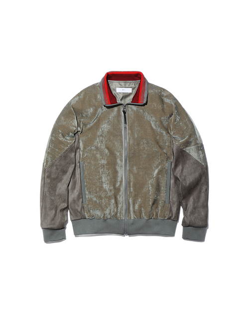 TOGA VIRILIS - VELVET TRACK JACKET – Stactile